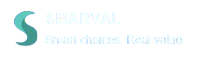 Smarval logo with the tagline “Smart choices. Real Value.”