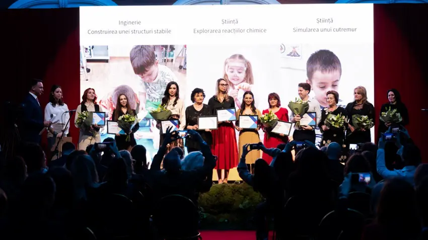 Teachers Honored at the Teacher of the Year Gala